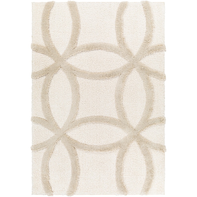 Hudson shag 30704 Machine Woven Synthetic Blend Indoor Area Rug by Surya Rugs