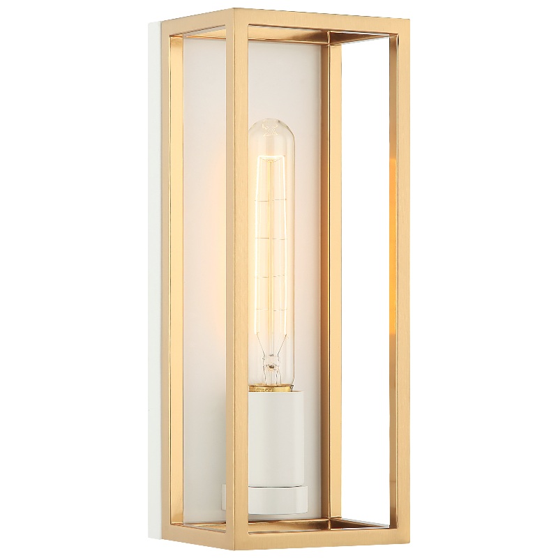 Matteo S15141 Shadowbox 1-lt 12″ Tall LED Wall Sconce