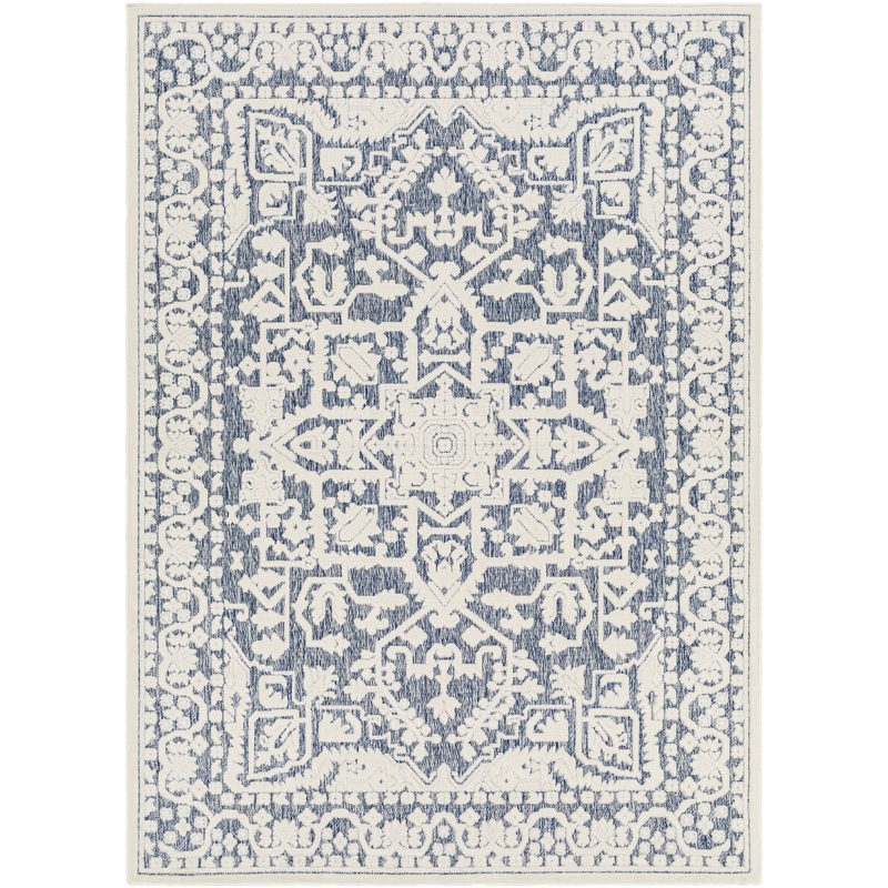 San diego 31264 Machine Woven Synthetic Blend Indoor/Outdoor Area Rug by Surya Rugs