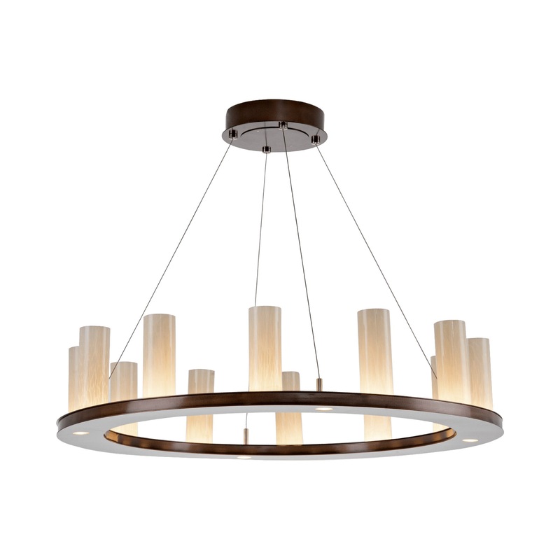Corona Ring LED Chandelier