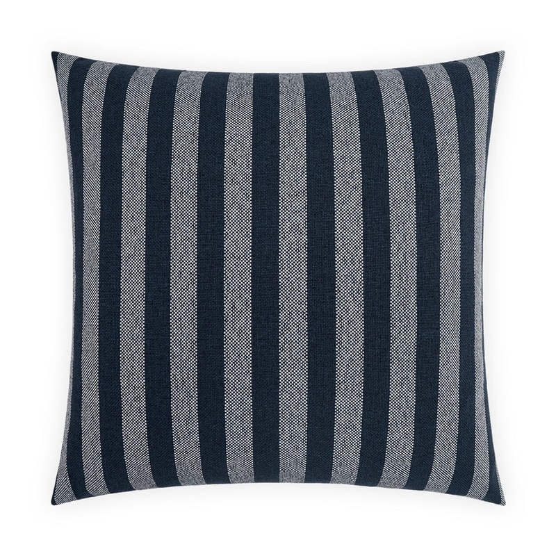 D.V. Kap 22″ x 22″ Outdoor Throw Pillow | Seaport Navy