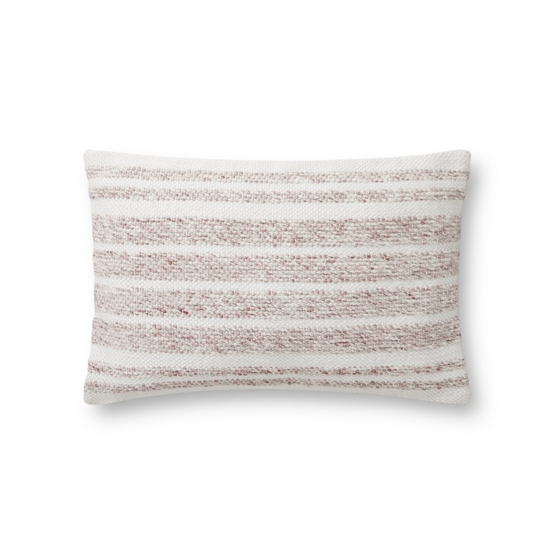 Loloi Pillow | Blush / Natural
