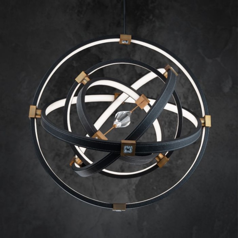 Schonbek Beyond BPD45236 Atomic 5-lt 37″ LED Pendant