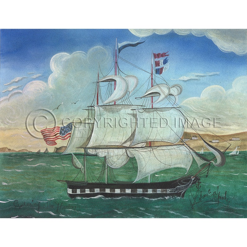 Ship Entering the Harbor