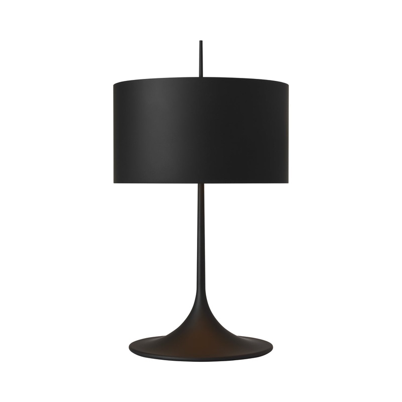 Spinet Trumpet Table Lamp