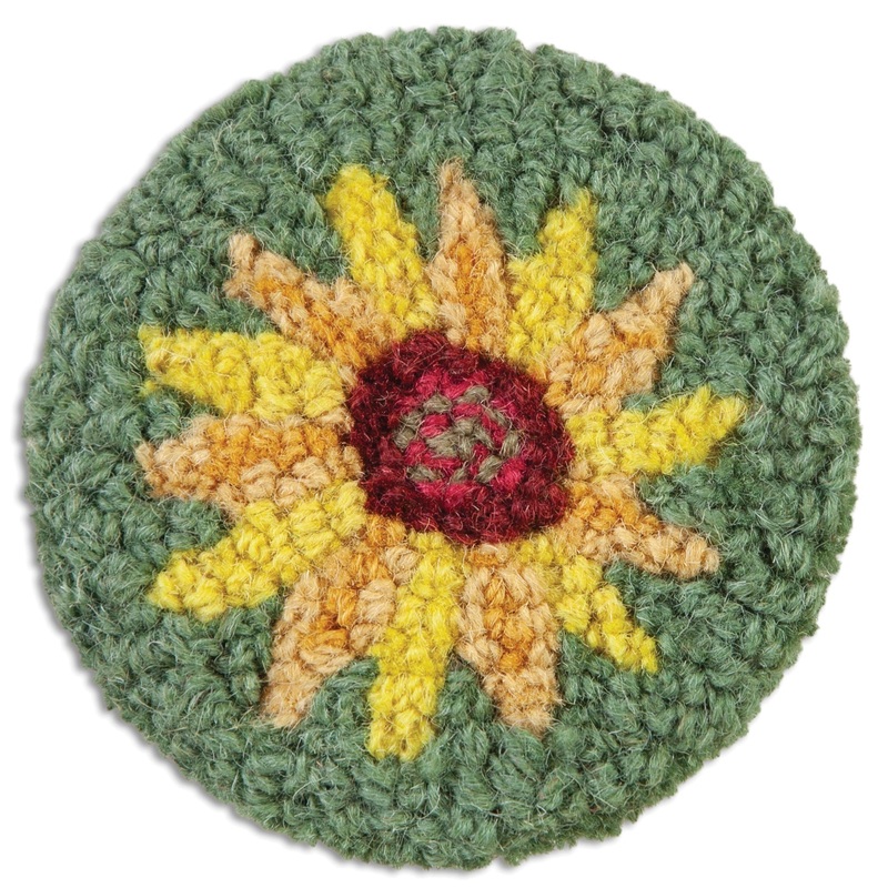 Sunflower – 4.5″ Round Coasters – 4 Pack