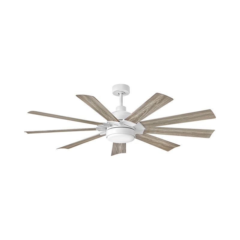 Turbine Outdoor LED Ceiling Fan