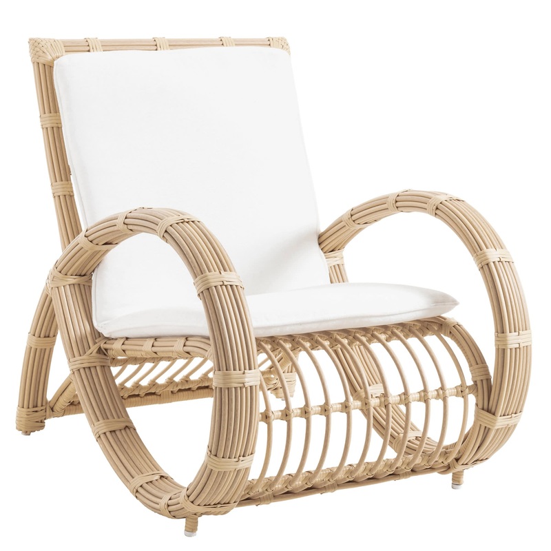 Beauvoir Outdoor Club Chair | Ivory