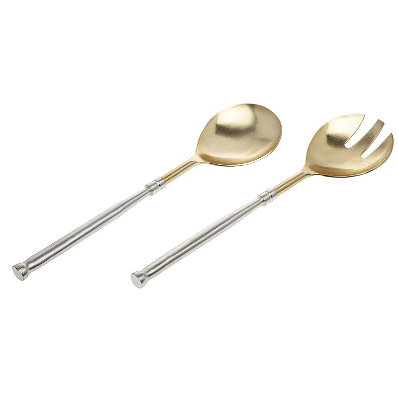 Godinger Two Tone Salad Server Set