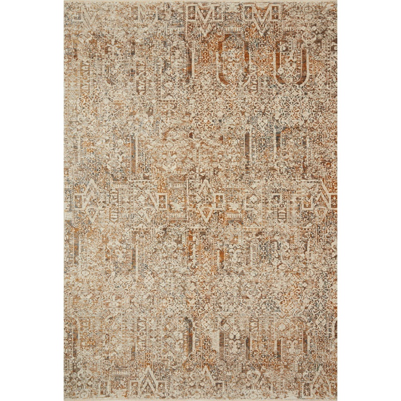 Loloi Lourdes Rug | Ivory / Orange