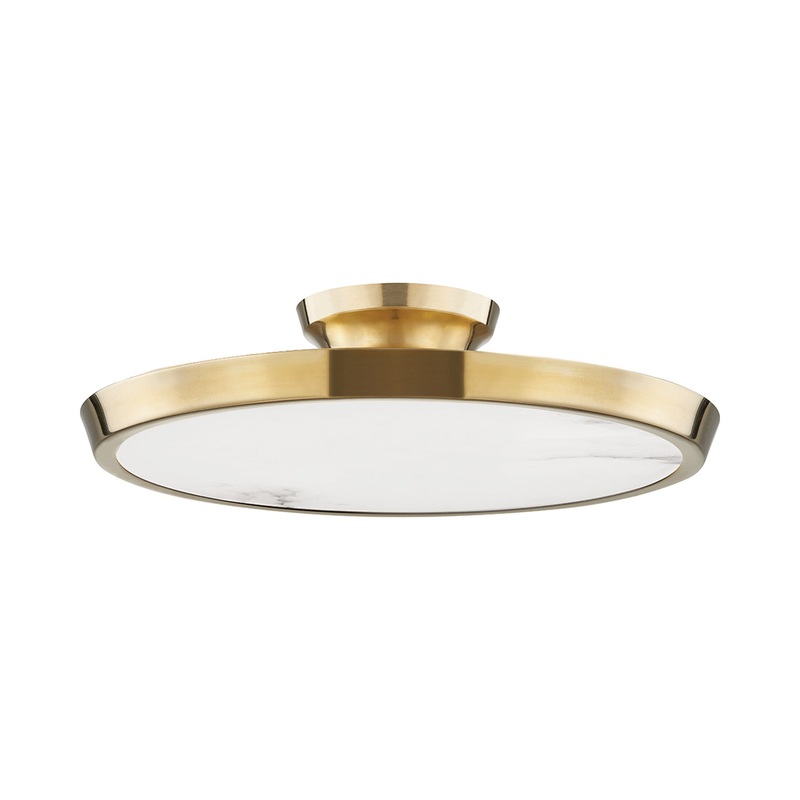 Draper LED Semi-Flush Mount Ceiling Light