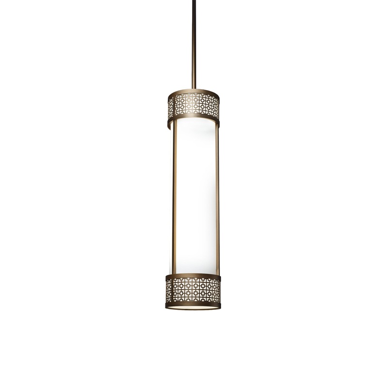 Duo Cylindrical LED Pendant Light