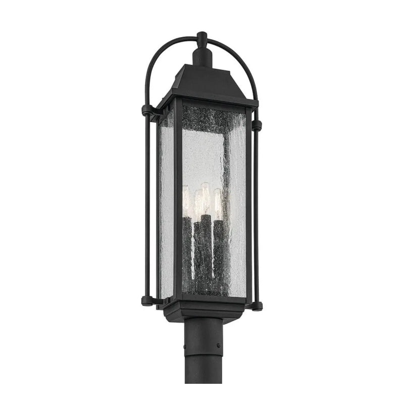 Kichler 49717 Harbor Row 4-lt 27″ Tall Outdoor Post Mount