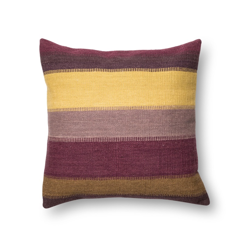 Loloi Pillow | P0164 Plum / Multi