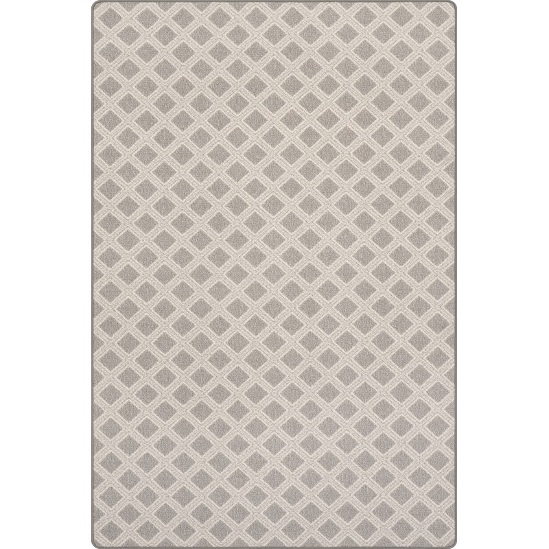 Swift Trellis Custom Rug | Grey