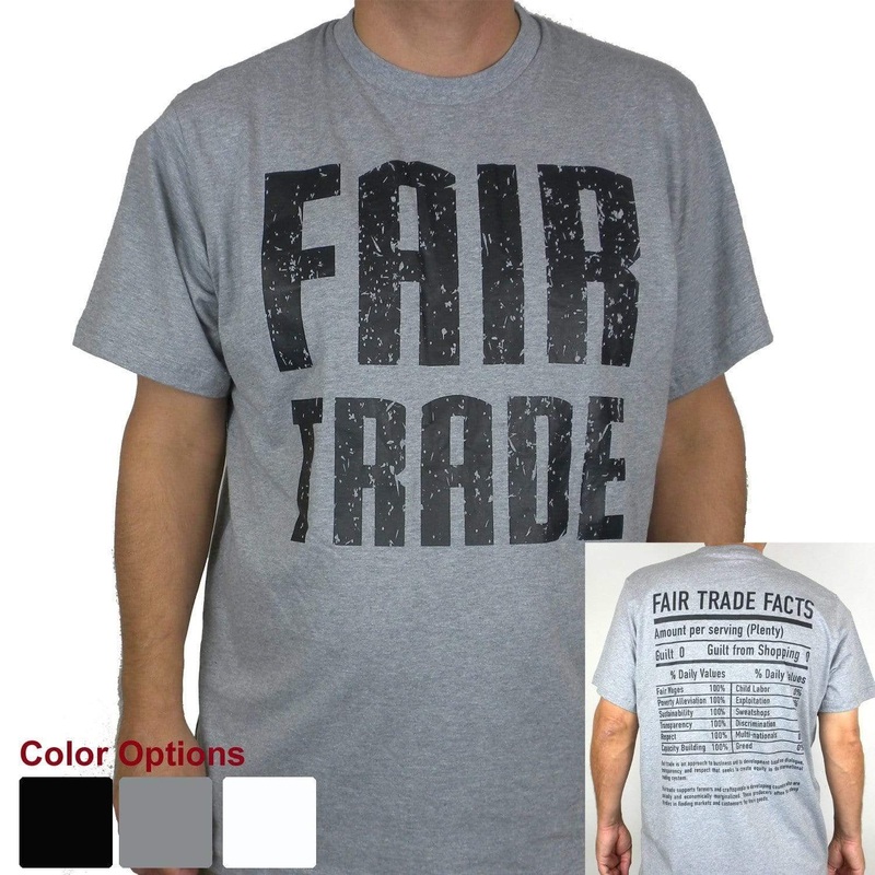 Unisex Fair Trade Tee Shirt Large Fair Trade – Freeset