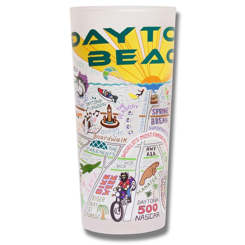 Daytona Beach Drinking Glass