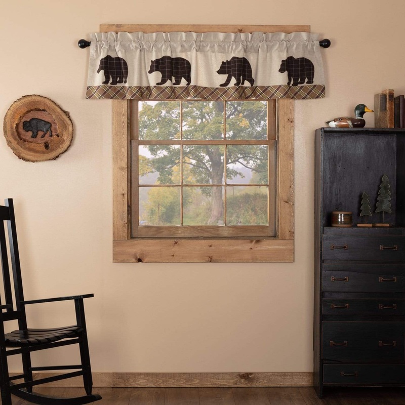 Wyatt Bear Valance 16×72