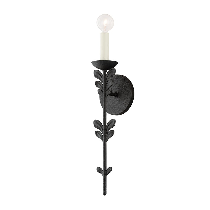 Troy B4411 Florian 1-lt 18″ Tall Wall Sconce