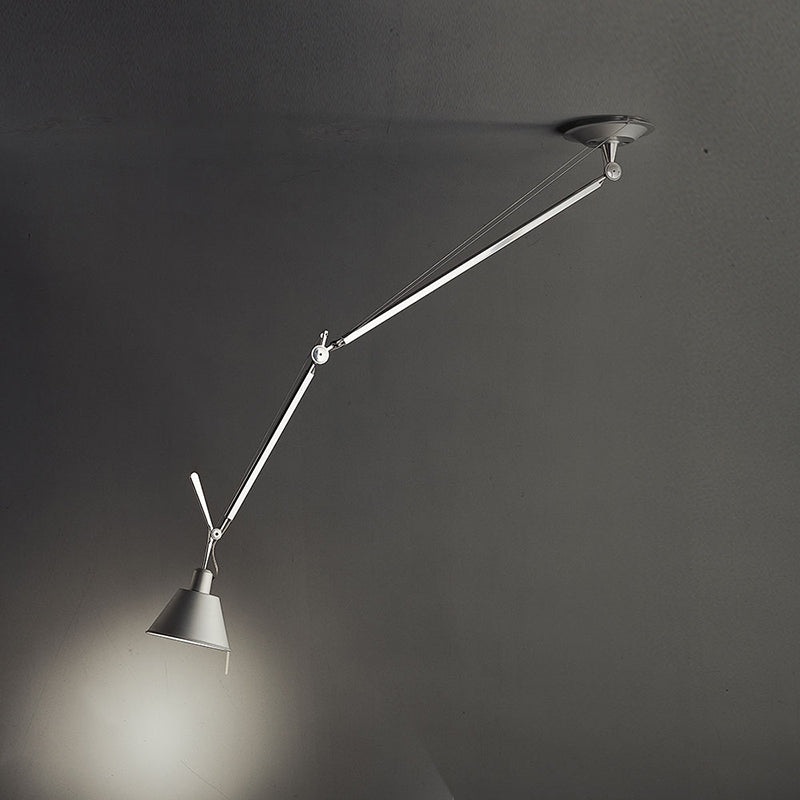 Artemide Tolomeo Off-Center w/ 8″ Shade Suspension Light