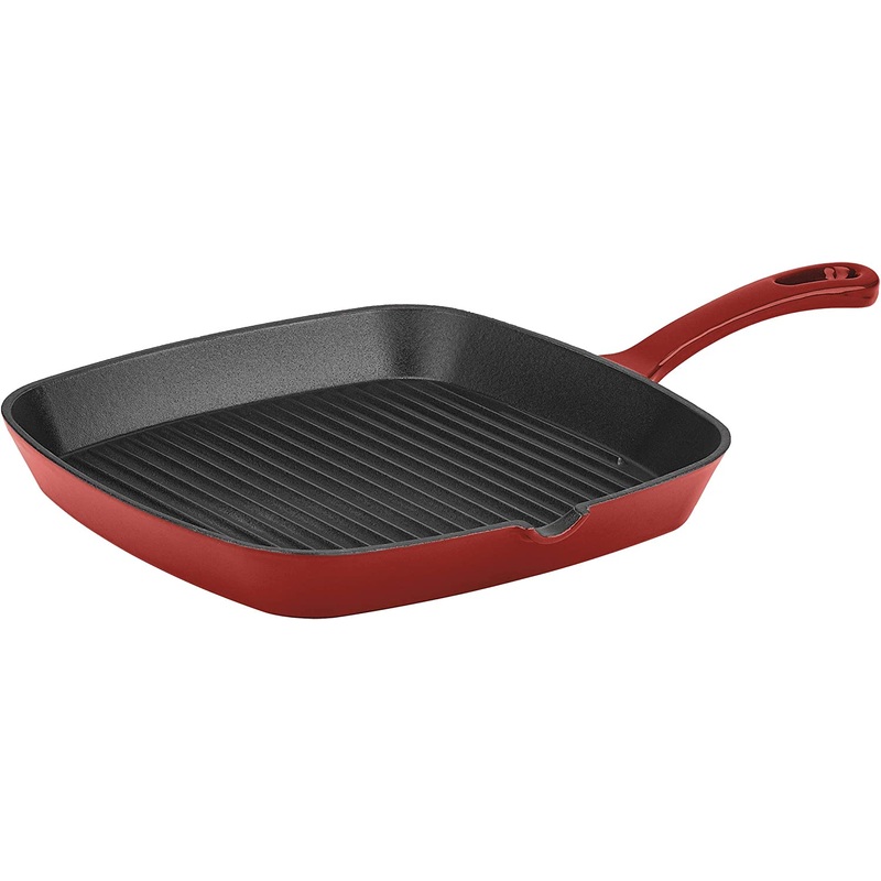 Cuisinart Chef’s Classic Enameled Cast Iron 9-1/4-Inch Square Grill Pan
