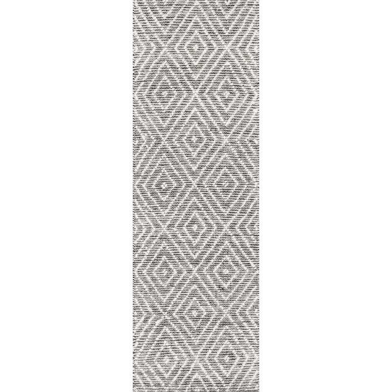 Diamond Tiles Rug | Grey