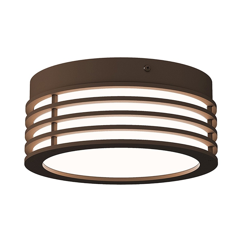 Marue Outdoor LED Semi-Flush Mount Ceiling Light