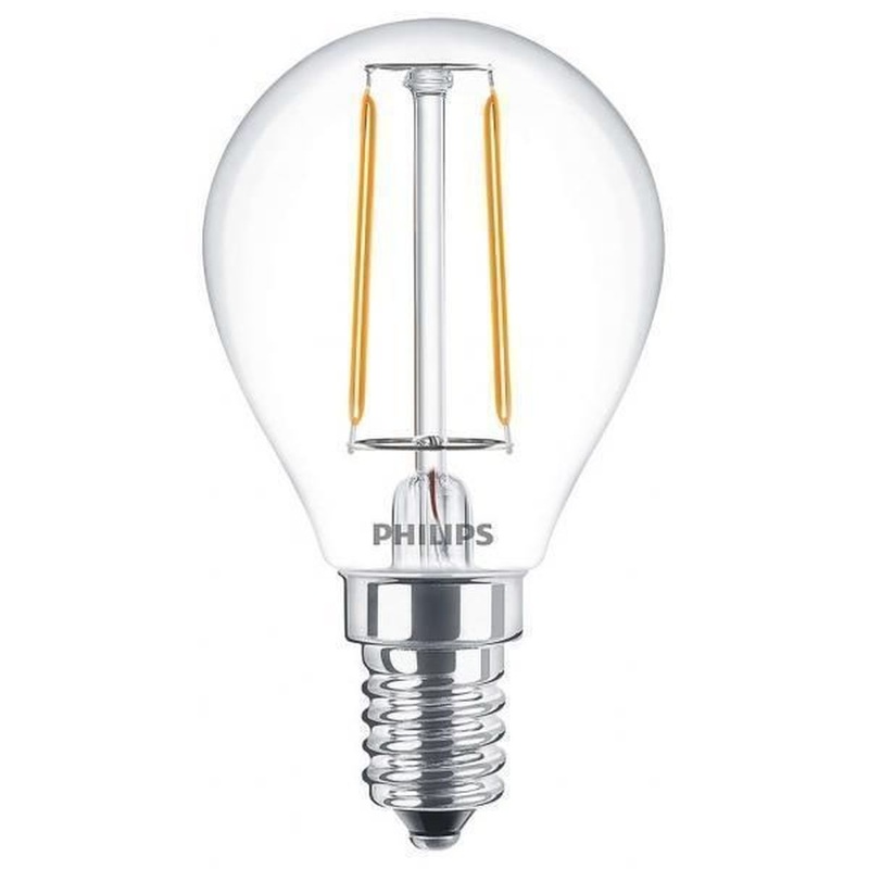 Philips Corepro LED Bulb E14 P45 Clear – 250lm 2700K – Not Dimmable