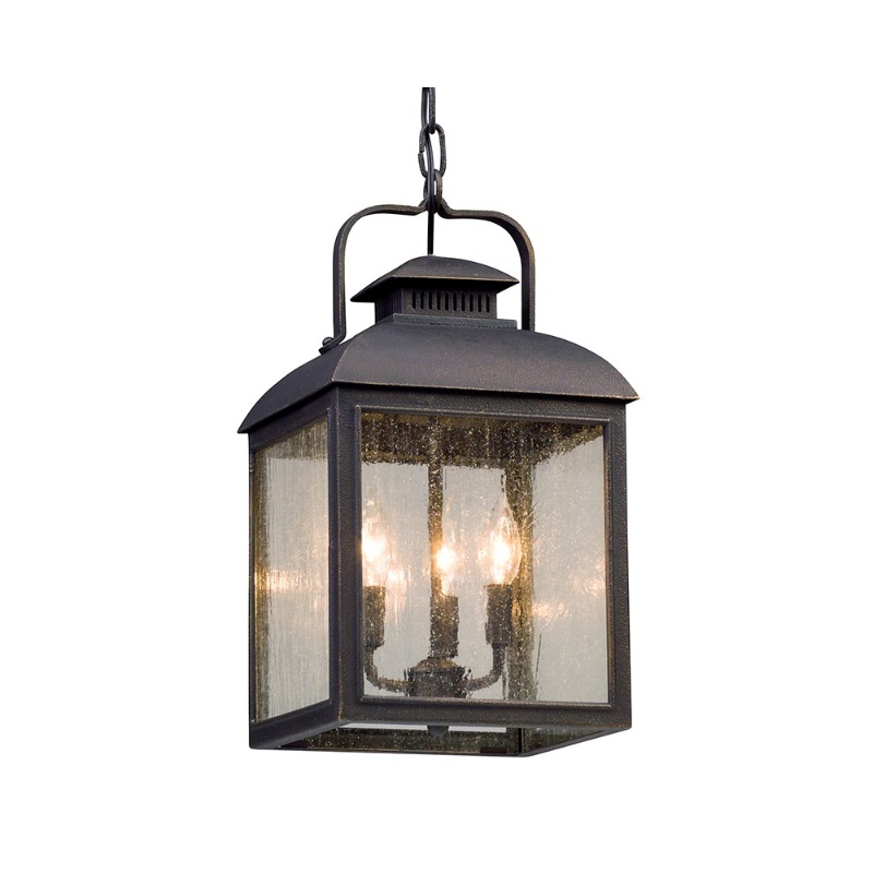 Troy F5087 Chamberlain 3-lt 10″ Outdoor Pendant