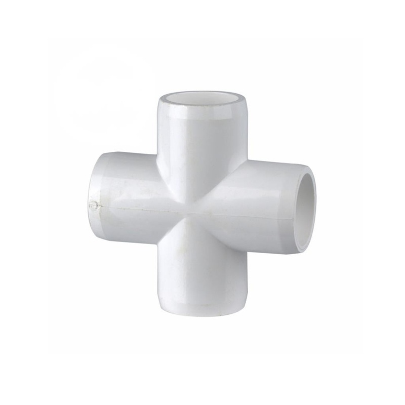 Cross Connector PVC Fitting