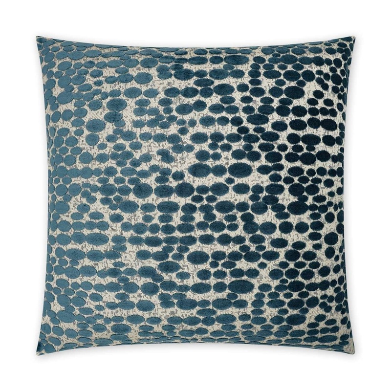 D.V. Kap Markle Teal 24″ x 24″ Decorative Throw Pillow | Quick-Ship