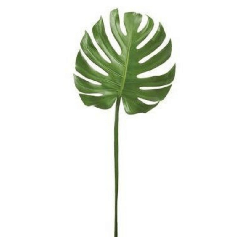 Faux Monstera Leaf