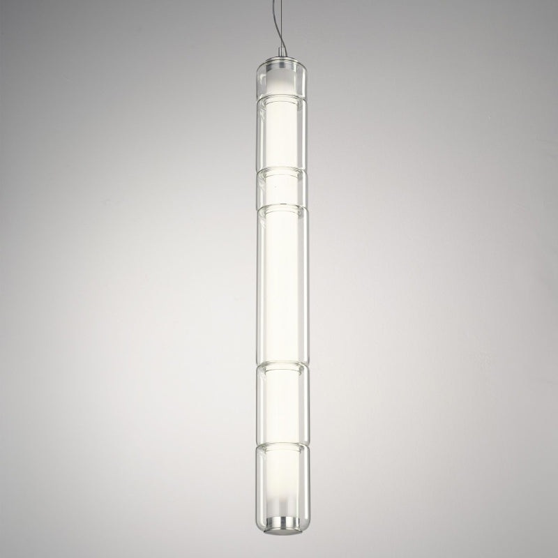 Leucos Stacking 90 1-lt 4″ LED Vertical Pendant