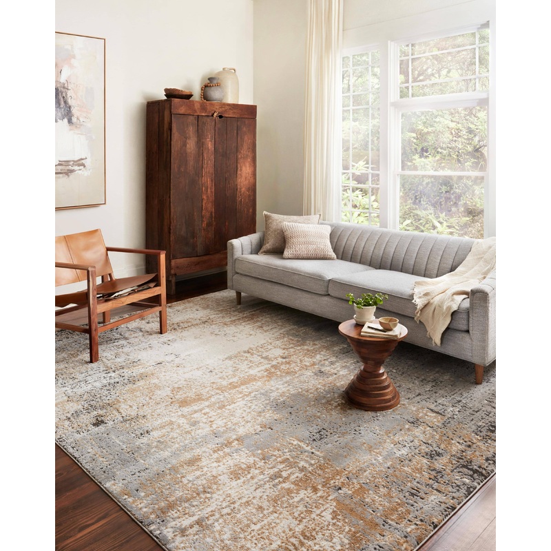 Loloi II Bianca Rug | Stone / Gold