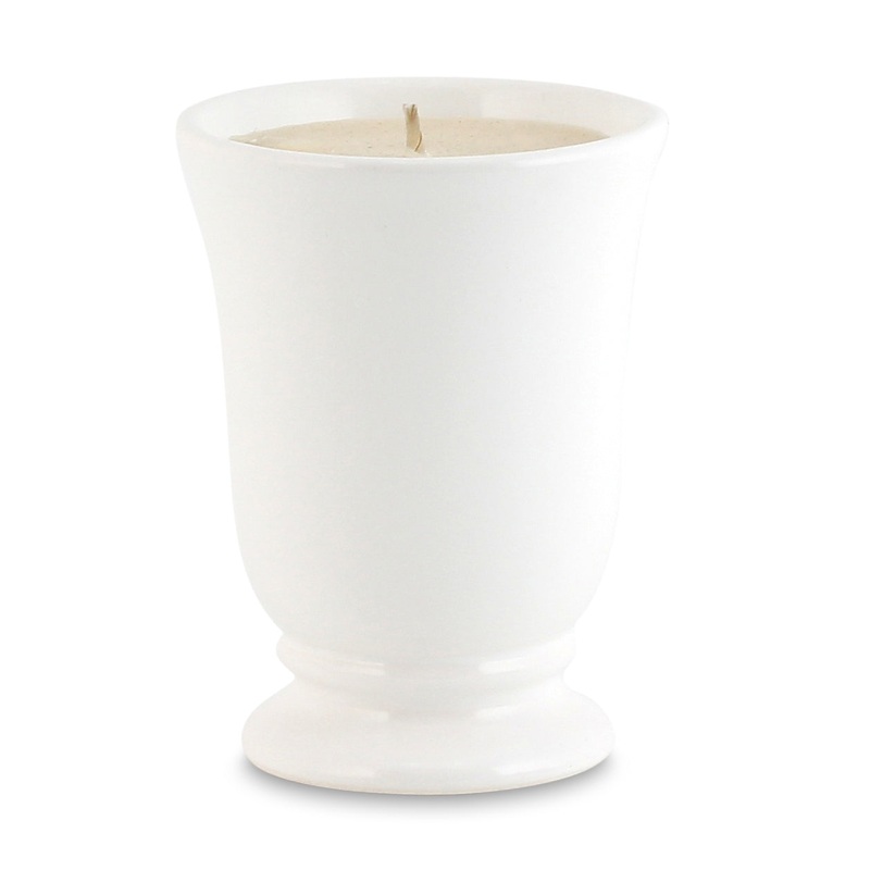 PURITY SPA CANDLE: Bell Cup Candle pure White