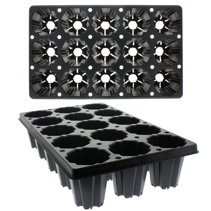 SureRoots Deep 15 Cell Plug Trays