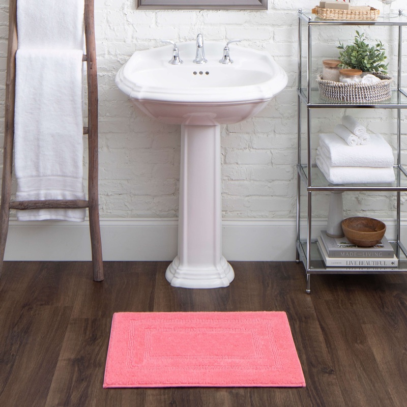 Cotton Reversible Fiesta Coral Rose