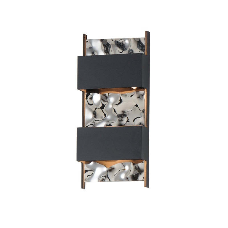 ET2 E30262 Coulee 3-lt 15″ Tall LED Outdoor Wall Sconce
