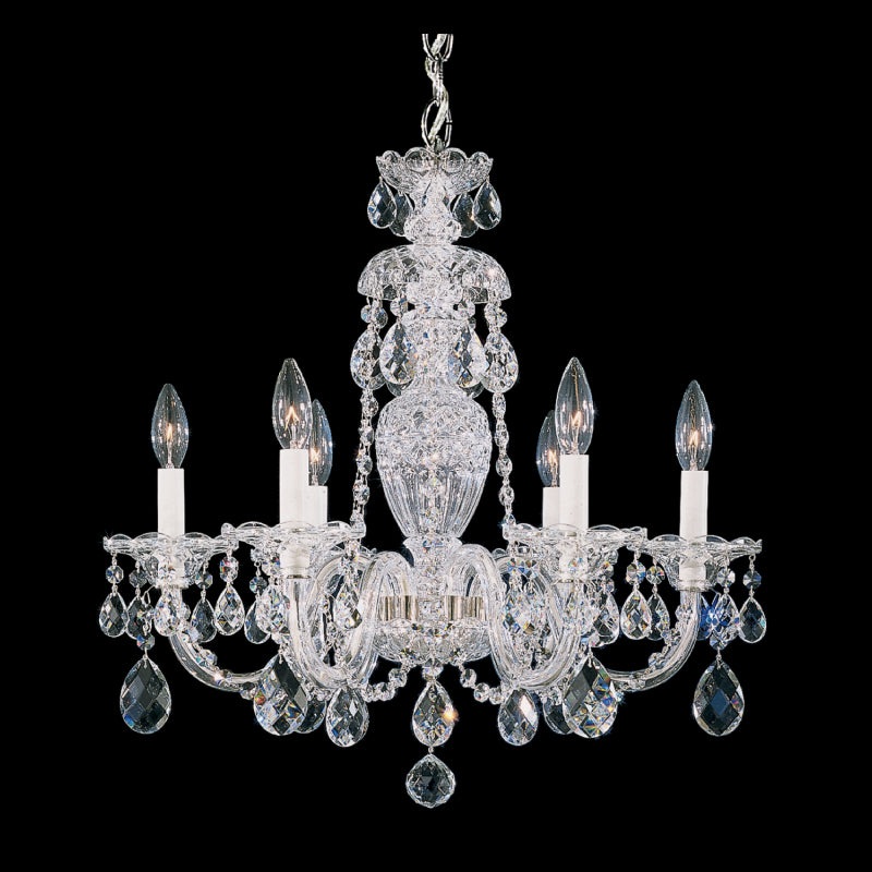 Schonbek 2994 Sterling 6-lt 21″ Chandelier