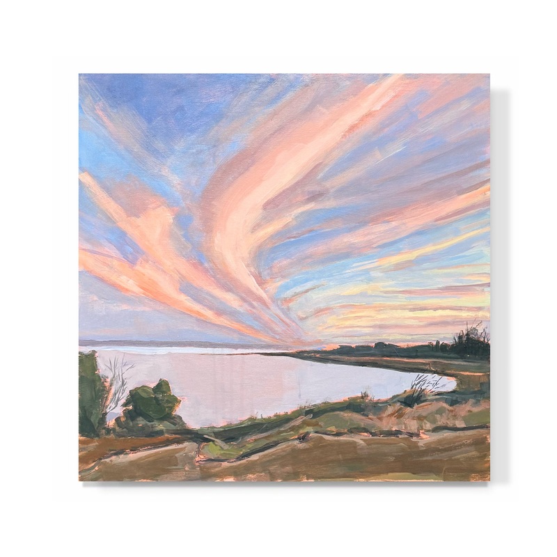 “Winter Sunset No. 8”