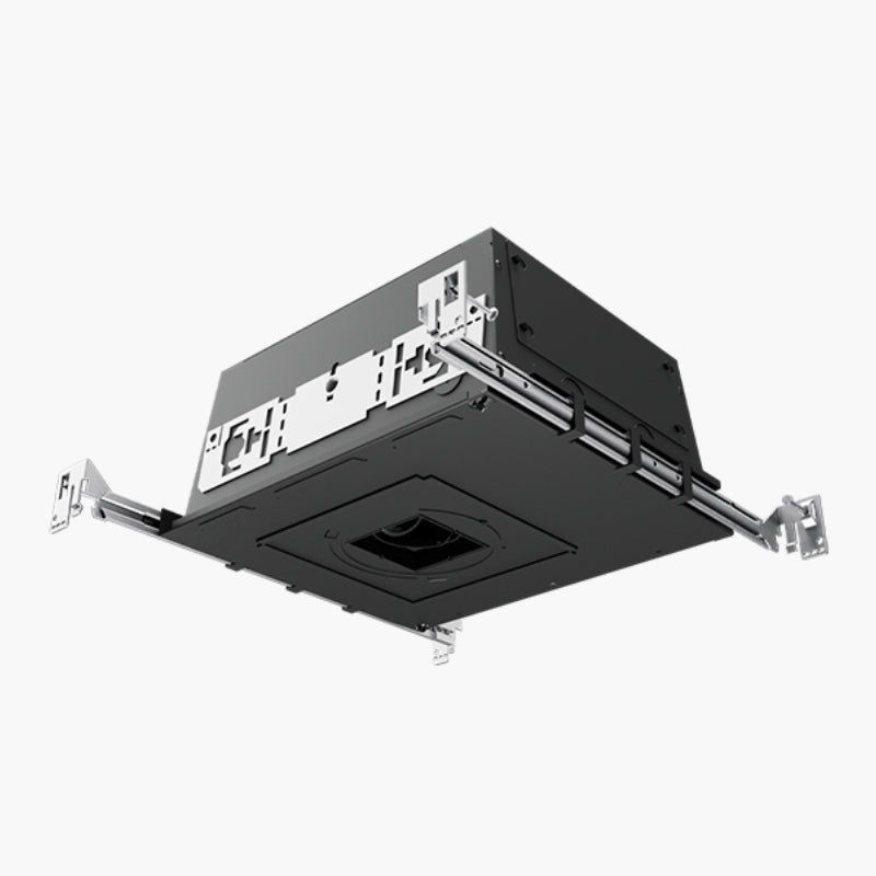 Element E2SWC-LO9WD20AI 2″ Square New Construction Housing, Wood Ceiling, Low Output 12W, 90CRI Warm Dim, 20 Degrees, Adjustable, IC Airtight, 120-277V, Universal Phase / 0-10V Dimming