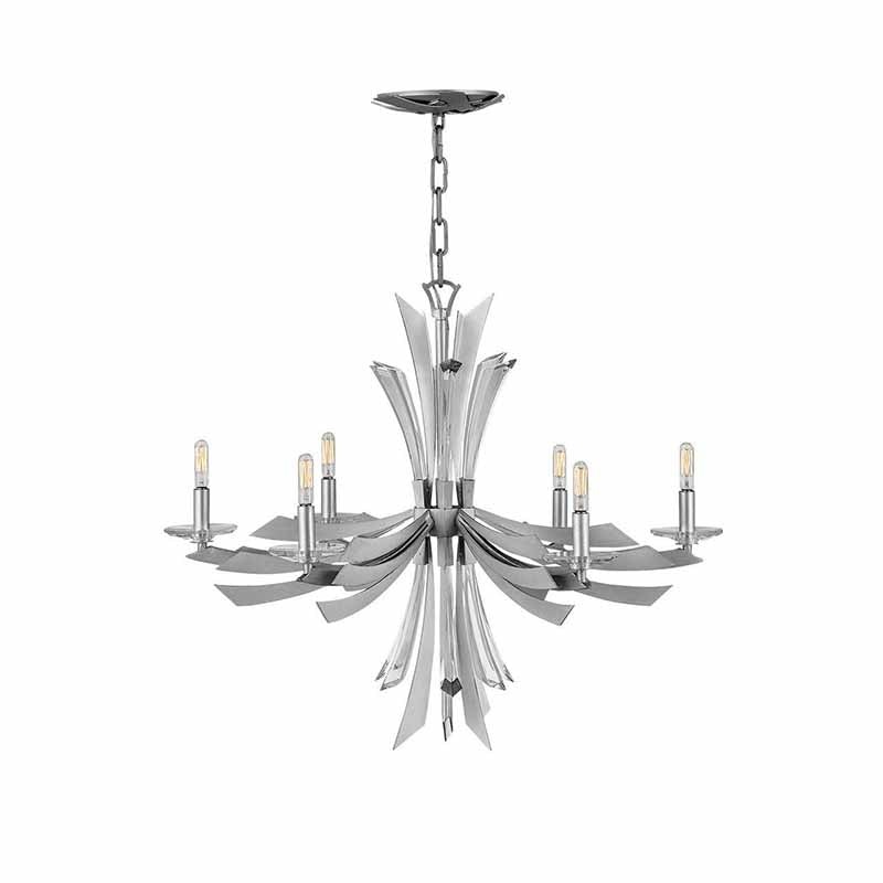 Fredrick Ramond FR40908 Vida 6-lt 29″ LED Chandelier
