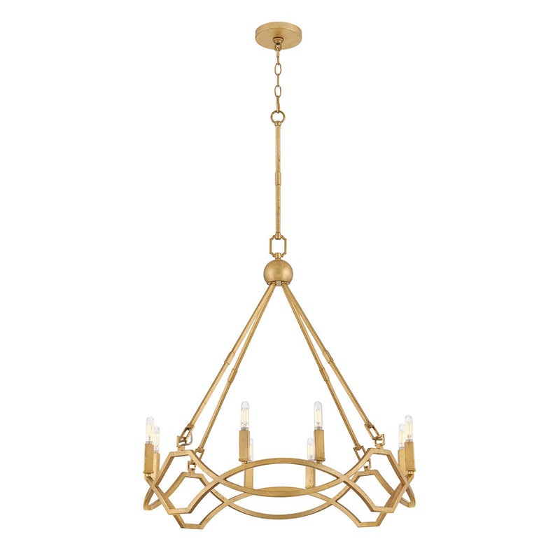 Hinkley 45784 Leona 8-lt 27″ LED Chandelier