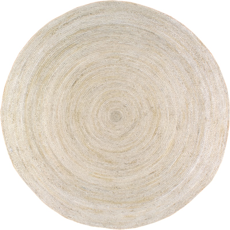 Jute Braided Rug | Off White