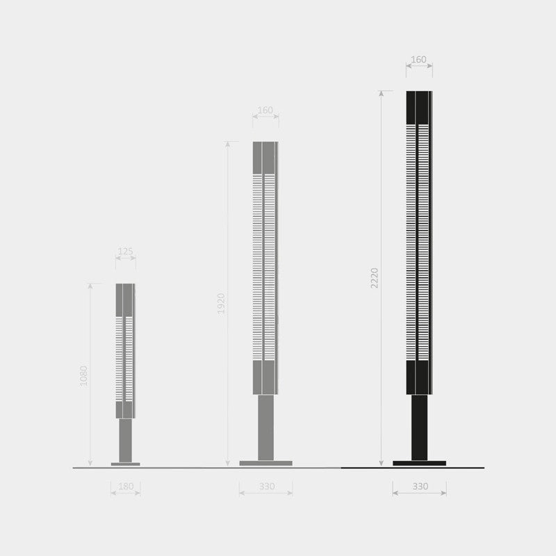 Serge Mouille Signal Column Lamp