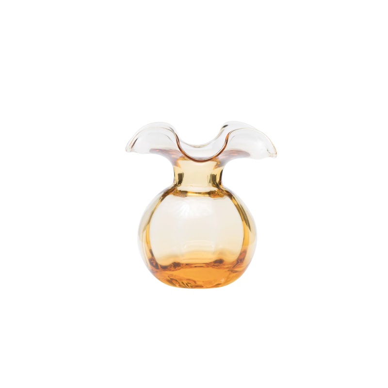 Vietri Hibiscus Glass Vase