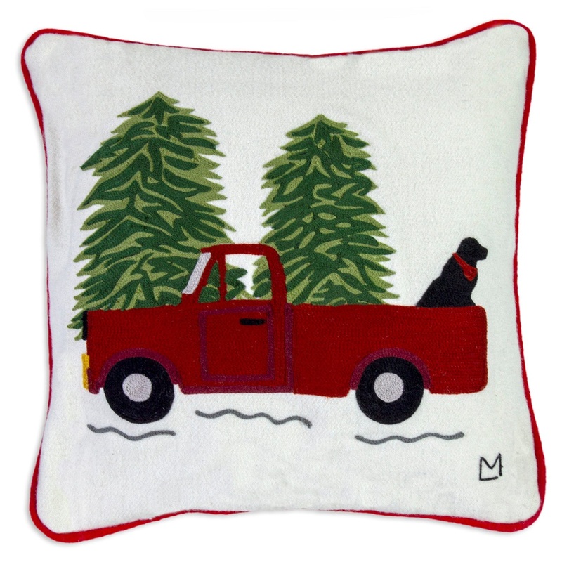 Truck In The Trees – 18″ x 18″