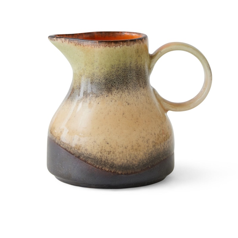 70s ceramics: Milk Jug 8am