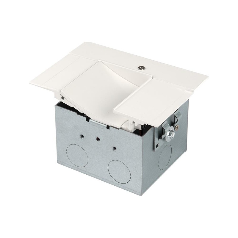 Asymmetrical Architectural LED Channel Power Feed