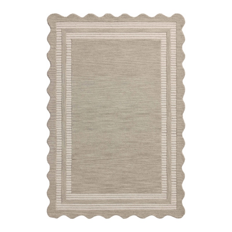 Chris Loves Julia x Loloi Scottie Fog / Ivory Rug